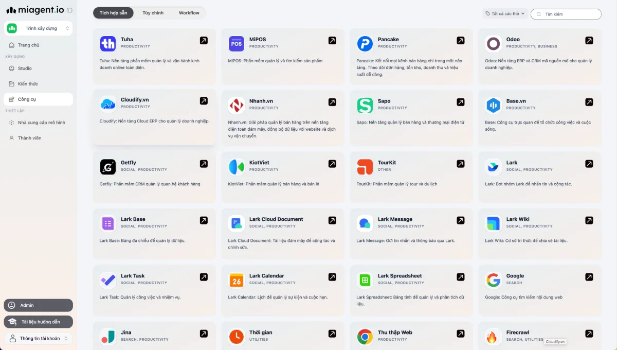 MiAgent screenshot