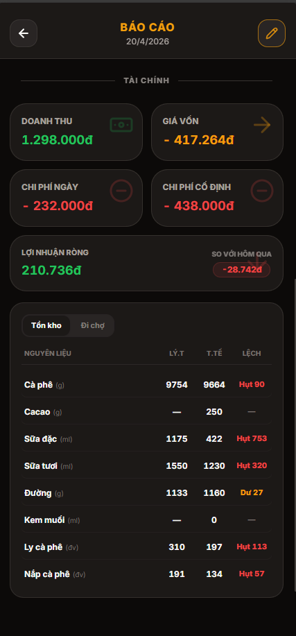 Smart POS screenshot