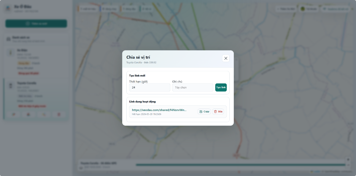 Xe Ở Đâu screenshot