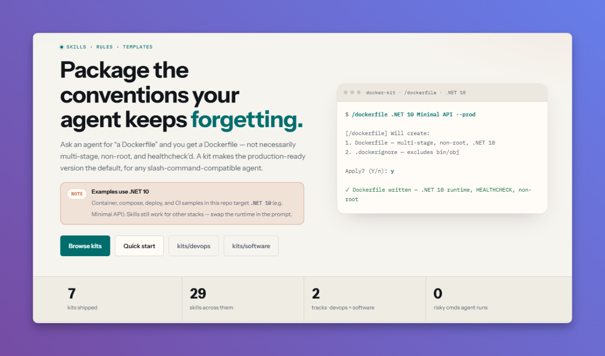 agentic-awesome-kits screenshot