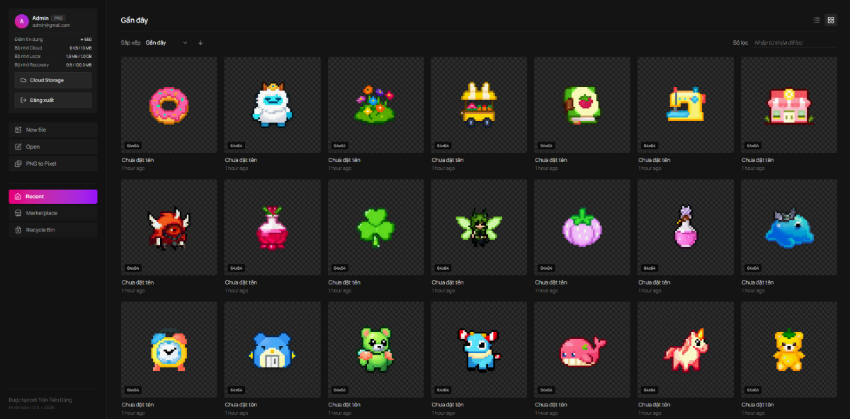 PixAssets screenshot
