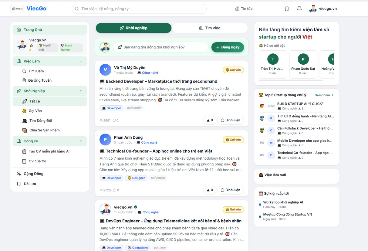 ViecGo screenshot