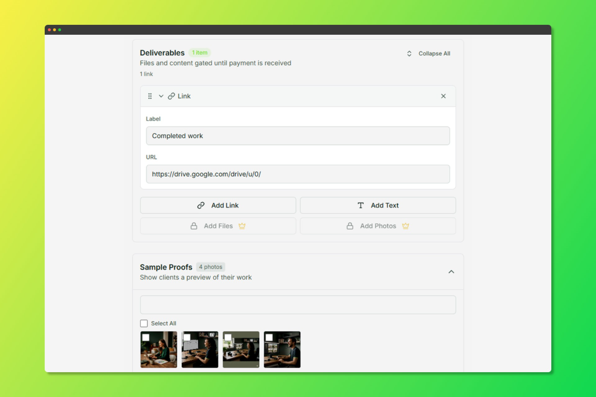 TeraInvoice screenshot