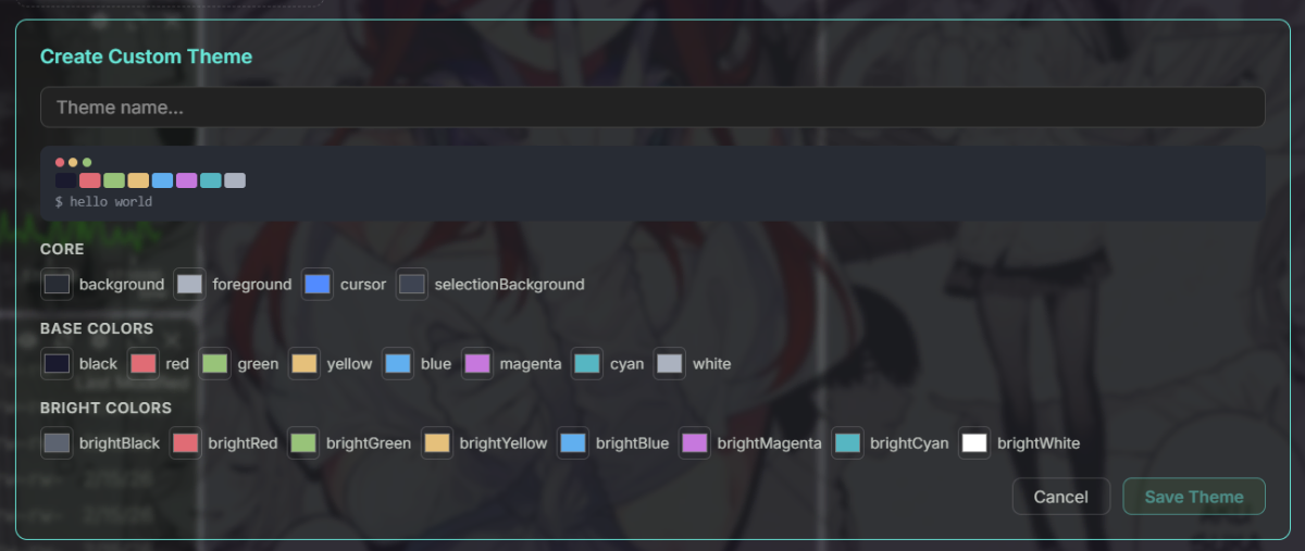 SLTERM screenshot