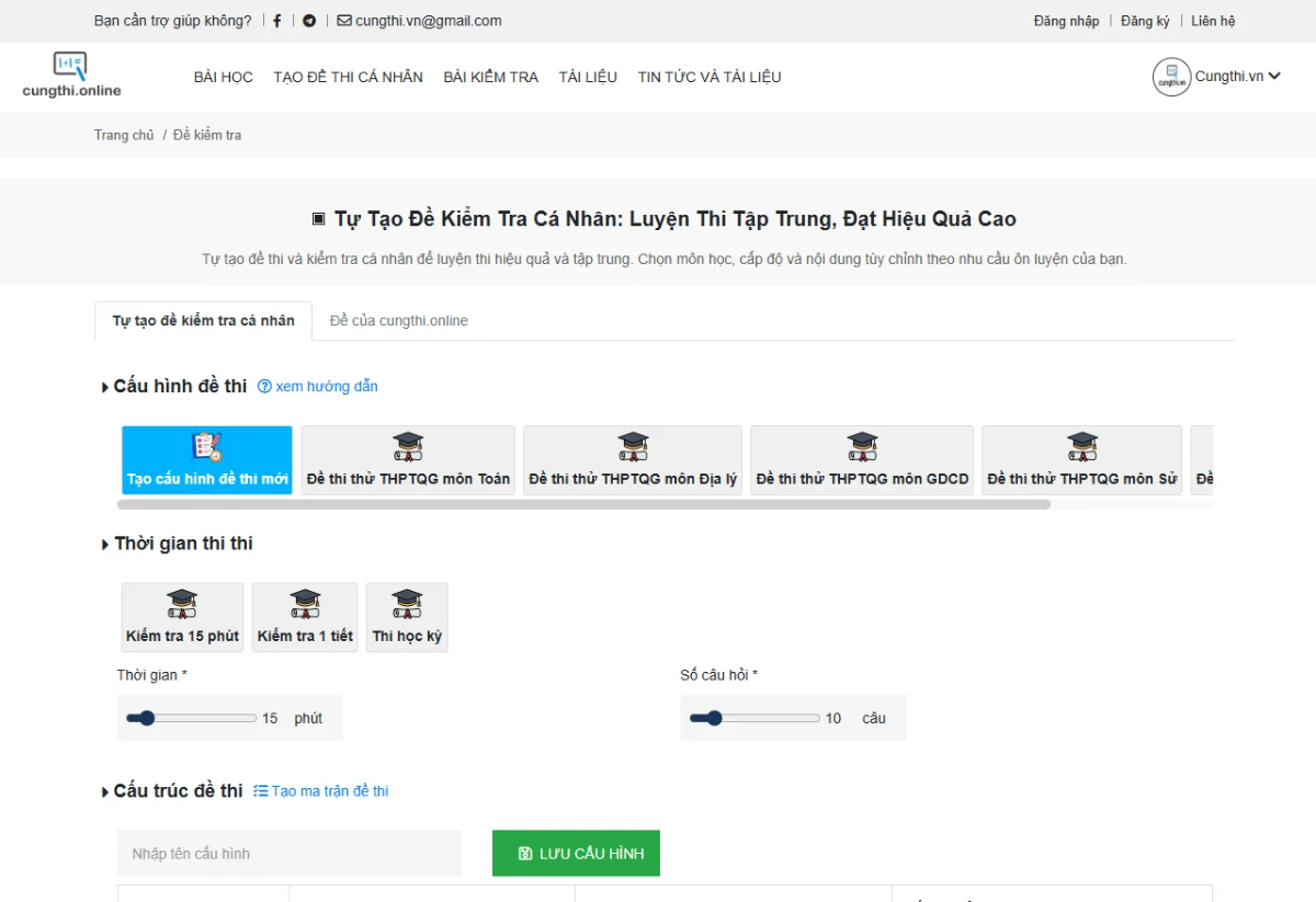 cungthi.online screenshot