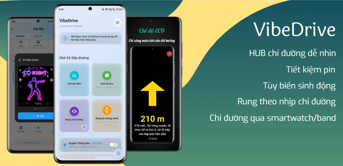 VibeDrive: Bản đồ Eco & HUD screenshot