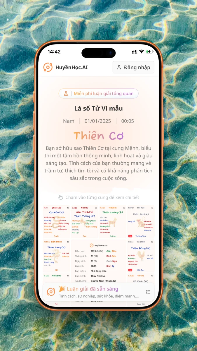 Huyền Học AI screenshot