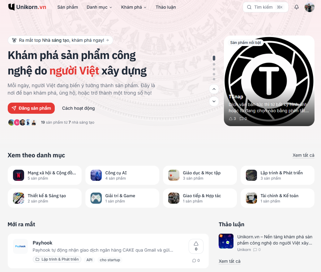 Capture d écran du site Unique Casino